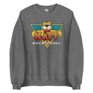 KATT Rock & Roll Radio Station Vintage 80s Unisex Sweatshirt