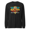 KATT Rock & Roll Vintage 1980 radio station Unisex Long Sleeve Tee