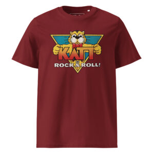 KATT Rock & Roll organic T‑shirt front view