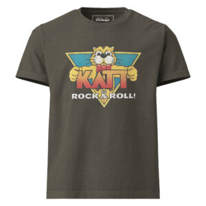 KATT Rock & Roll 80s radio station Unisex oversized t-shirt