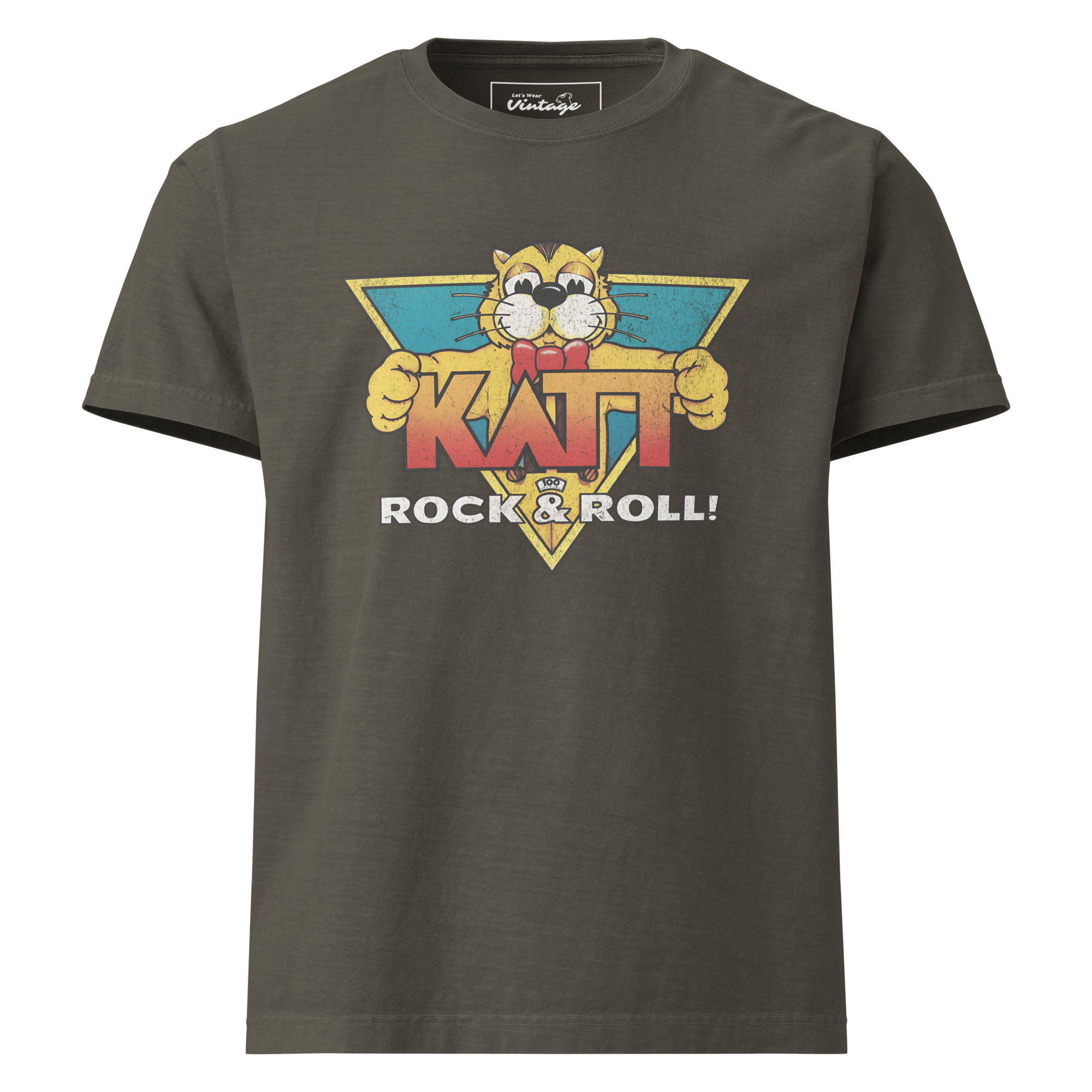 KATT Rock & Roll 80s radio station Unisex oversized t-shirt